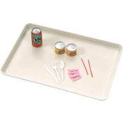 MFG Molded Fiberglass 26 x 18 Off-White Fiberglass Component & Food Service Tray 332008-5218 - Pkg Qty 12