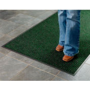 Apache Mills Brush & Clean Entrance Mat 3/8" Thick 3' x 10' Hunter Green