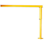 Abell-Howe® Light Duty Floor Crane 4S0024 1000 Lb. Cap. 12' Span 10' Under Beam Height