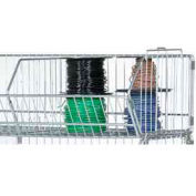 Global Industrial Stackable Wire Storage Bin, 48"W x 20"D x 12"H