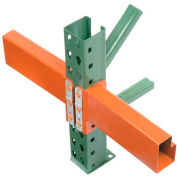 Husky Rack & Wire Pallet Rack Tear Drop Beam 120"L, 4190 Cap Per/Pr (2 pcs)