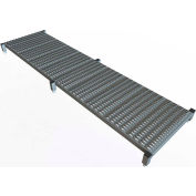 97 X 24 Inch Adjustable Height Steel Work Platform - 9"H To 14"H - WLOS997242