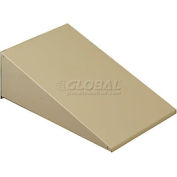 Tennsco Sloping Locker Top KST-3615-SND - For 3 Wide Locker 36"W X 15"D Sand