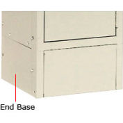 Tennsco Steel Locker End Base EB-18-SND For 18"D Locker With 6"H Legs Sand