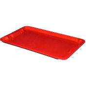 Molded Fiberglass Toteline Nest and Stack Lid 780518 - 24-1/4" x 14-3/4", Red - Pkg Qty 10