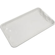 Molded Fiberglass Toteline Nest and Stack Lid 780218 -17-7/8" x10"- 5/8" White