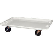 Molded Fiberglass Toteline Dolly 780538 for 24-3/8" x 14-7/8" x 8" Tote, White