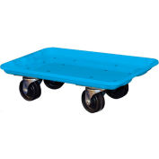 Molded Fiberglass Toteline Dolly 780238 for 17-7/8" x10"-5/8" x 5" Tote, Blue