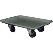 Molded Fiberglass Toteline Dolly 780438 for 20-1/2" x 12-7/8" x 8" Tote, Gray