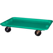 Molded Fiberglass Toteline Dolly 780538 for 24-3/8" x 14-7/8" x 8" Tote, Green