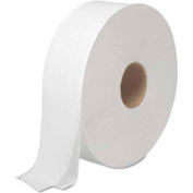 Boardwalk 2-Ply Jumbo Toilet Roll 12" Dia., White 2000 Ft./Roll, 6 Rolls/Case - BWK6102