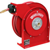 Reelcraft 4625 OLP 3/8"x25'  300 PSI Premium Duty All Steel Spring Retractable Compact Hose Reel