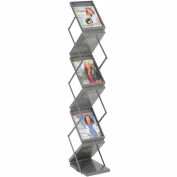 Double Sided 6 Pocket Portable Literature Display