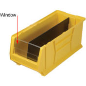 Quantum Clear Window WUS955/975 For Hulk Bins QUS955/965/975/985, 18-1/4W x 12H, Price Per Each