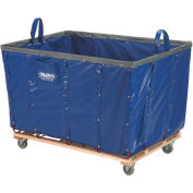 Global Industrial™ Best Value 20 Bushel Blue Vinyl Basket Bulk Truck
