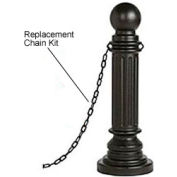 Eagle Replacement Chain Kit For Decorative Post Sleeves 6 Ft, 1719BLK