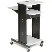 Luxor Three-Shelf Adjustable Stand-Up Workstation STAND-WS30 B&H