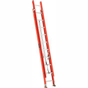 Louisville 20' Fiberglass Extension Ladder - 300 lb Cap. - FE322-0