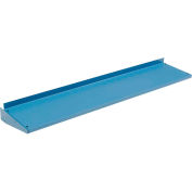 Global Industrial Cantilever Upper Steel Shelf For Bench Uprights - 72"W x 12"D - Blue