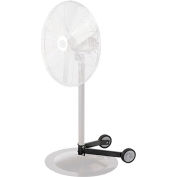 Global Industrial Fan Dolly for Pedestal Fans for 1-1/2-2-1/4 Columns & 28" and smaller bases