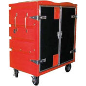 Myton RTC-4829H6 34 Cu. Ft. Red Plastic Security Transfer Truck 950 Lb. Cap.