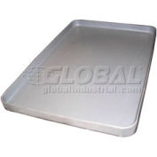 Rotationally Molded Plastic Tray 38 x 26 x 2-1/2 Gray