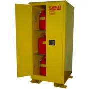 Mini Flammable Storage Cabinet - Manual Doors, Red