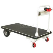 Wesco® Self-Propelled Battery Powered Platform Truck 272416 30x60 1100 Lb.