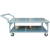 Strong Hold® T7252-CA Hercules Portable Steel Table 72x52 2000 Lb. Cap.