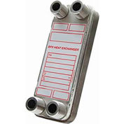 High Pressure Brazed Plate Heat Exchanger with Mounting Tabs, BP400-20MT