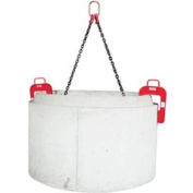 Caldwell Concrete Manhole Housing Lifter MHL-5 (2) 42" Legs 10,000 Lb. Capacity