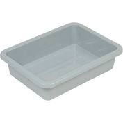 Nesting Tote Box 20-1/4"Lx15-1/4"Wx5"H Gray - Pkg Qty 9