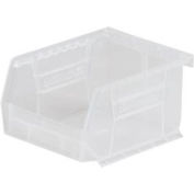 Akro-Mils® AkroBin® Plastic Stack & Hang Bin, 4-1/8"W x 5-3/8"D x 3"H, Clear - Pkg Qty 24