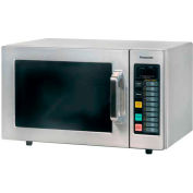 Panasonic® NE-1064F, 0.8 Cu. Ft. 1000 Watt All Stainless Steel Commercial Microwave