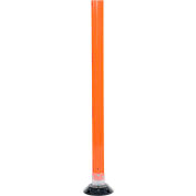 Surface Mount Flexible Stake 48" H Orange