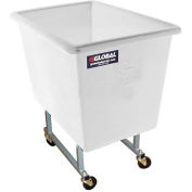 Dandux White Elevated Plastic Box Truck 51130P06N 6 Bushel Capacity