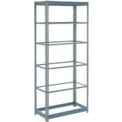 Heavy Duty Shelving 48"W x 18"D x 84"H With 6 Shelves - No Deck - Gray