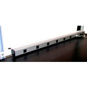 Pro-Line Mounting Rail For Workbenches, 60"W, White