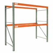 3 Level 144w x 48d x 144h Pallet Racking with Wire Decking Starter