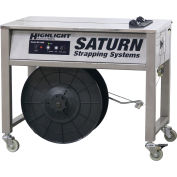 Highlight Industries Saturn Table Top Polypropylene Strapping Machine, 23"L x 29"H, Gray