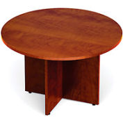 Offices To Go™ Conference Table - Round - 48" - Dark Cherry
