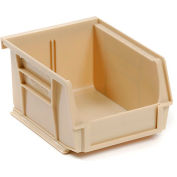Global™ Stackable Storage Bin 4-1/8 x 5-3/8 x 3, Beige - Pkg Qty 24