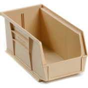 Global™ Stackable Storage Bin 5-1/2 x 10-7/8 x 5, Beige - Pkg Qty 12