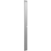 Polymer Pilaster w/ Shoe - 12&quot; W x 82&quot; H Gray