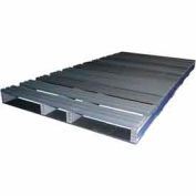 Rackable Extruded Plastic Pallet 96x48 2-Way Entry 3000 Lb Fork Capacity