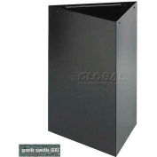 Safco® Triangular Recycling Receptacle, 17 Gallon Granite Speckle - 9551GS