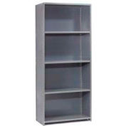 Global Steel Shelving 18 Ga 48" Wx30" Dx97" H Closed Clip 5 Shelves Add-On