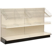 Lozier - Gondola Shelving, 36"W x 25"D x 84"H Single Side - Wall Add-On