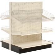 Lozier - Gondola Shelving, 36"W x 35"D x 84"H Double Side - Aisle Starter