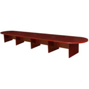 Regency Oval 240" x 52" Conference Table Mahogany - Legacy Series